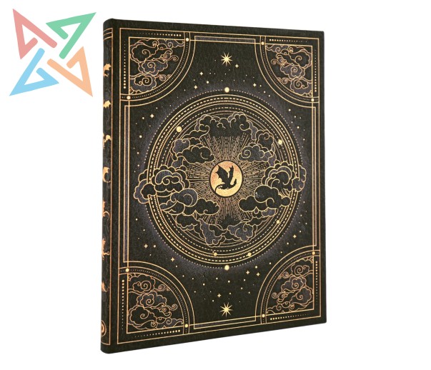 LIBRETA PAPERBLANKS - Tamaño Midi Liso 144 páginas: Colección Alas de Sangre de REBECCA YARROS - SOMBRAS DE NAVARRE