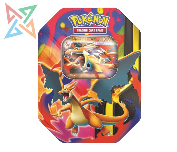 POKÉMON TCG - MEGA CHARIZARD TIN (en Inglés)