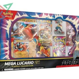 POKÉMON TCG - MEGA LUCARIO EX FIGURE COLLECTION (en Inglés)