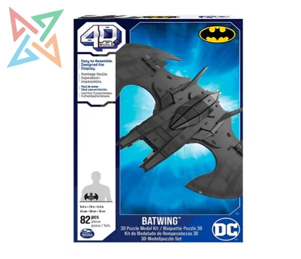 ROMPECABEZAS PUZZLE 4D Build - DC: BATWING 82 PIEZAS