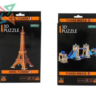ROMPECABEZAS PUZZLE DITOYS 3D: Architecture (MODELOS DIFERENTES)