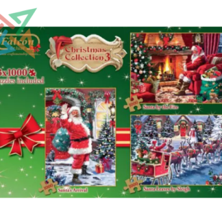 ROMPECABEZAS PUZZLE JUMBO 3×1000 piezas: CHRISTMAS COLLECTION