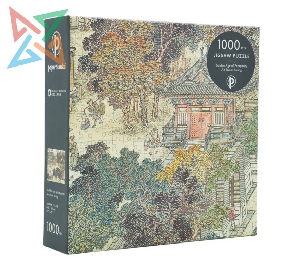 ROMPECABEZAS PUZZLE Paperblanks 1000 piezas: LA EDAD DORADA DE LA PROSPERIDAD