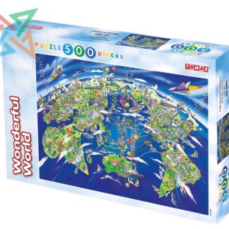 ROMPECABEZAS PUZZLE TOMAX 500 piezas: WONDERFUL WORLD