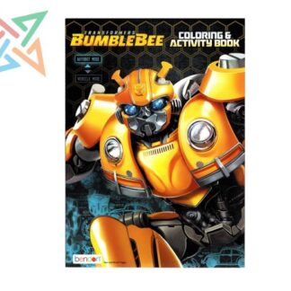 TRANSFORMERS BUMBLEBEE - JUEGA Y COLOREA