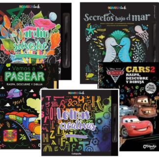 Colección ScratchInk CATAPULTA (Diferentes Títulos) (Tapa Dura)