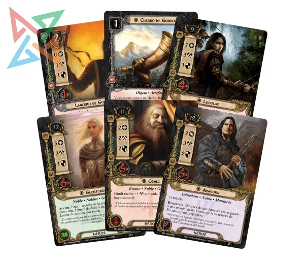 El Señor de los Anillos LCG Caja básica Revisada - Imagen 3