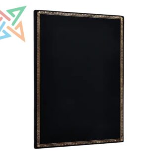 LIBRETA PAPERBLANKS - Tamaño Grande Rayado 128 páginas: NEGRO CLÁSICO