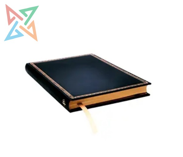 LIBRETA PAPERBLANKS - Tamaño Midi Rayado 144 páginas: NEGRO CLÁSICO - Imagen 2