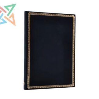 LIBRETA PAPERBLANKS - Tamaño Midi Rayado 144 páginas: NEGRO CLÁSICO