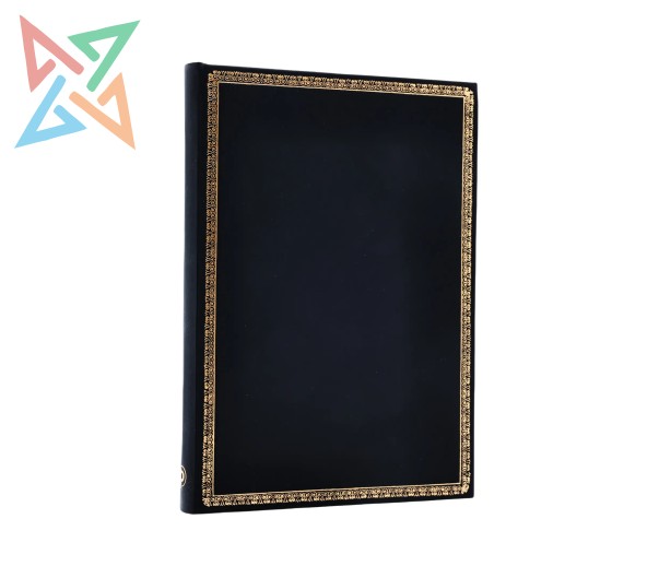 LIBRETA PAPERBLANKS - Tamaño Midi Rayado 144 páginas: NEGRO CLÁSICO