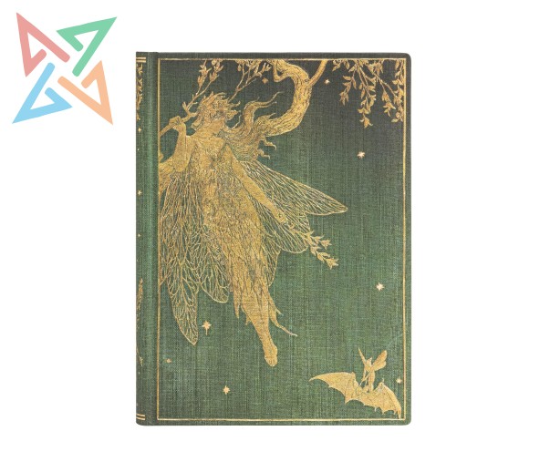 LIBRETA PAPERBLANKS - Tamaño Midi Rayado 144 páginas: OLIVE FAIRY- HADAS DE LANG