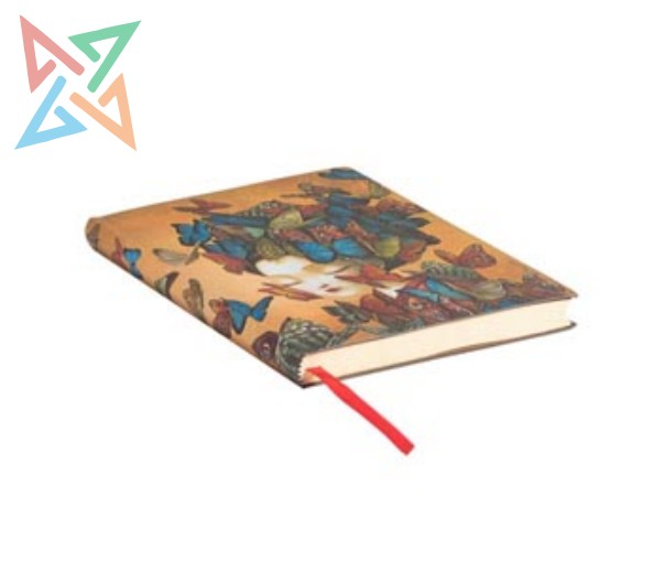 LIBRETA PAPERBLANKS - Tamaño Midi Rayado 176 páginas: MADAME BUTTERFLY - Espíritu de Lacombe - Imagen 2