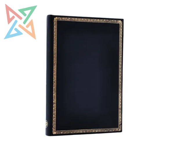 LIBRETA PAPERBLANKS - Tamaño Mini Rayado 176 páginas: NEGRO CLÁSICO