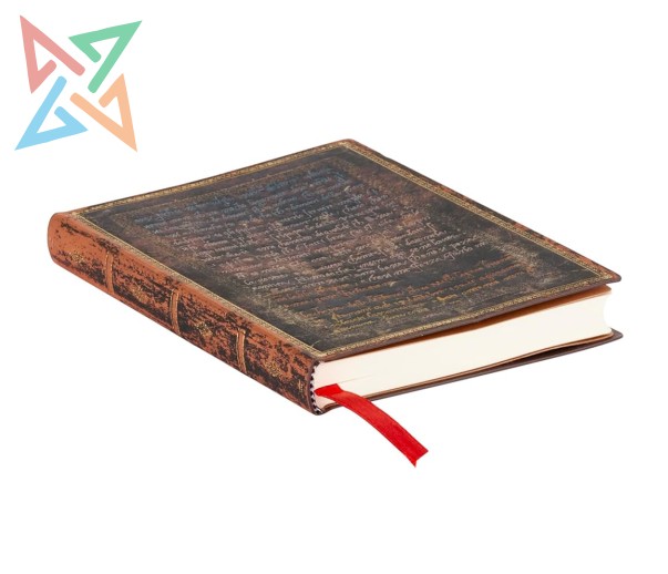 LIBRETA PAPERBLANKS - Tamaño Mini Rayado 208 páginas: Michelangelo, Caligrafía - Imagen 2