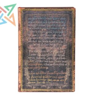 LIBRETA PAPERBLANKS - Tamaño Mini Rayado 208 páginas: Michelangelo, Caligrafía