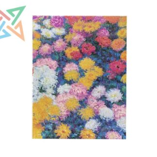 LIBRETA PAPERBLANKS - Tamaño Ultra Rayado 144 páginas: CRISANTEMOS DE MONET