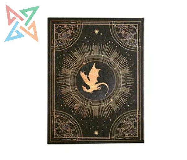 LIBRETA PAPERBLANKS - Tamaño Ultra Rayado 144 páginas: Colección Alas de Sangre de REBECCA YARROS - SOMBRAS DE NAVARRE - Imagen 2