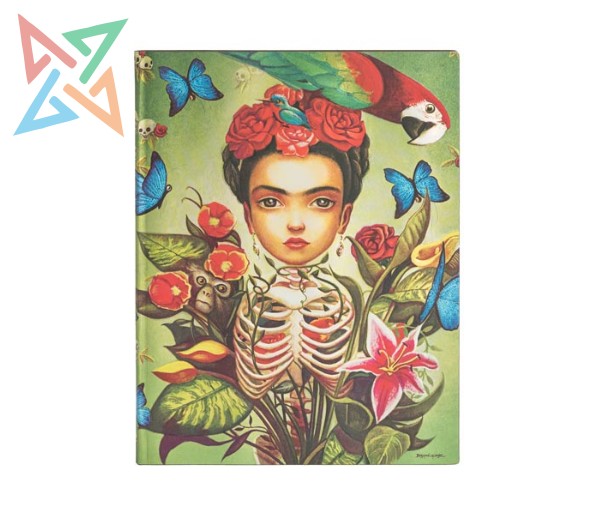 LIBRETA PAPERBLANKS - Tamaño Ultra Rayado 176 páginas: FRIDA, El Mágico Mundo de Lacombe