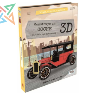 Manolito-SASSI: Libro y Maqueta 3D - CONSTRUYE UN COCHE 3D