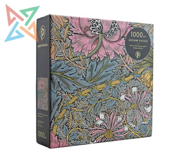 ROMPECABEZAS PUZZLE Paperblanks 1000 piezas: MORRIS MADRESELVA ROSA