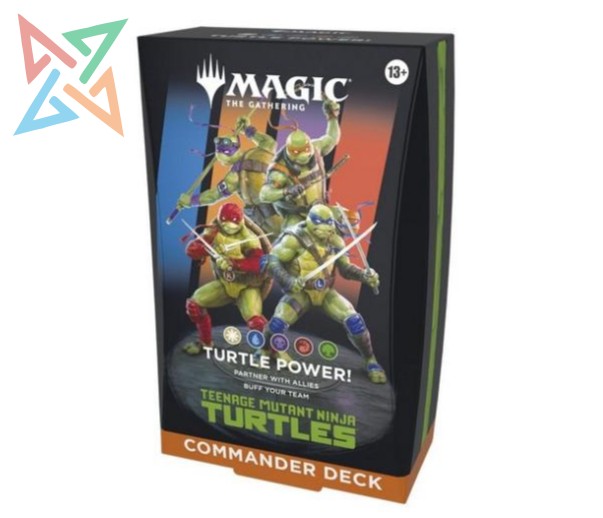 MAGIC THE GATHERING - COMMANDER DECK - TEENAGE MUTANT NINJA TURTLES (4 Diferentes Diseños) (en Inglés)