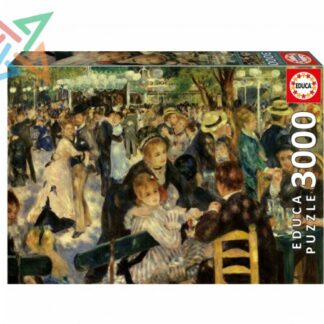 ROMPECABEZAS PUZZLE EDUCA 3000 piezas Nro 20311: Pierre-Auguste Renoir, Baile en el Moulin de la Galette