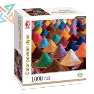 ROMPECABEZAS PUZZLE Explorer Fan 1000 piezas: Color Powder Dyes