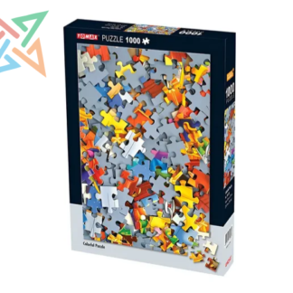 ROMPECABEZAS PUZZLE TOMAX 1000 piezas: COLORES VISTOSOS