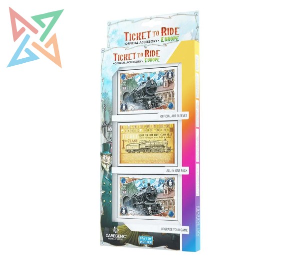 ¡Aventureros al Tren! Europa - Protectores de cartas artísticos (Art Sleeves)