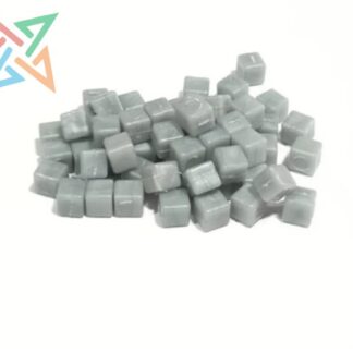 CUBOS de Polipropileno 8mm - Gris (pack x 60 unidades)