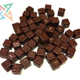 CUBOS de Polipropileno 8mm - Marrón (pack x 60 unidades)