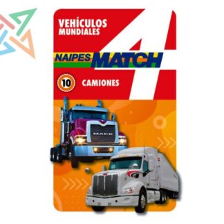 Cartas Match4 Camiones