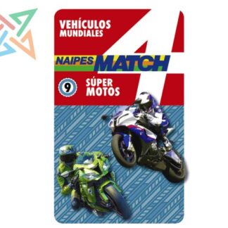 Cartas Match4 Motos