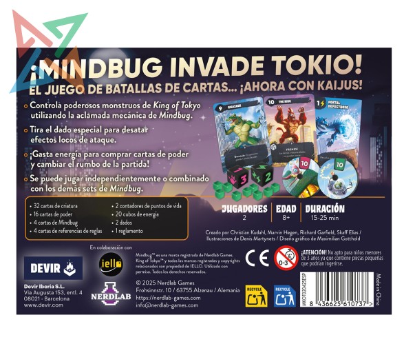 MINDBUG KING OF TOKYO - Imagen 3