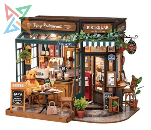 Maquetas Miniatura 3D DIY ROLIFE: Tipsy Restaurant DG167