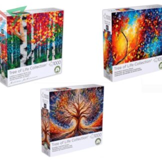 ROMPECABEZAS KI PUZZLES 1000 piezas: COLECCIÓN ÁRBOL DE LA VIDA (diferentes diseños)