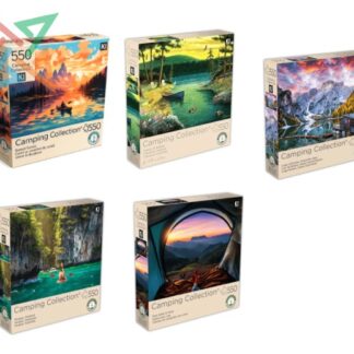 ROMPECABEZAS KI PUZZLES 550 piezas: COLECCIÓN CAMPAMENTO (diferentes diseños)