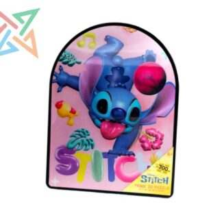 ROMPECABEZAS PUZZLE PRIME 3D 300 piezas en LATA: DISNEY STITCH