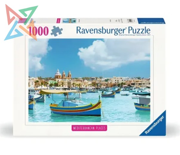 ROMPECABEZAS PUZZLE RAVENSBURGER 1000 Pcs Nro 12000028: Mediterranean Malta