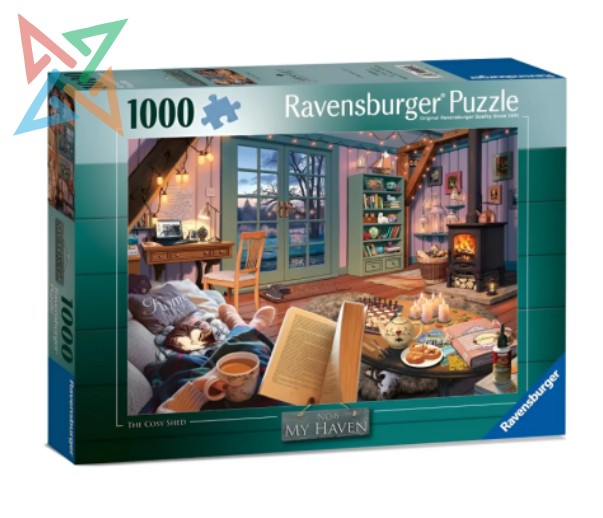 ROMPECABEZAS PUZZLE RAVENSBURGER 1000 Pcs Nro 12000050: The Cosy Shed