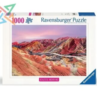 ROMPECABEZAS PUZZLE RAVENSBURGER 1000 Pcs Nro 12000252: Rainbow Mountains, China