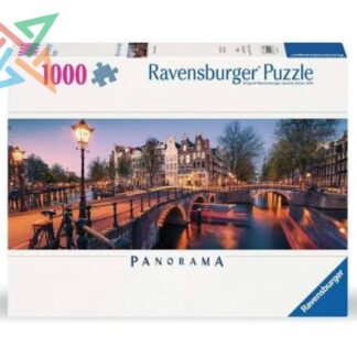 ROMPECABEZAS PUZZLE RAVENSBURGER 1000 Pcs Nro 12000446: Evening in Amsterdam