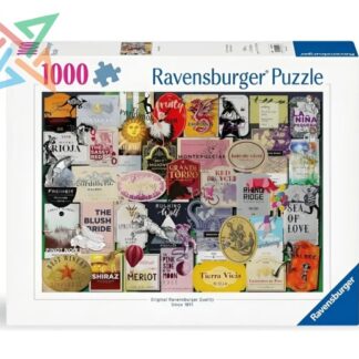 ROMPECABEZAS PUZZLE RAVENSBURGER 1000 Pcs Nro 12000547: Wine Labels