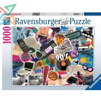 ROMPECABEZAS PUZZLE RAVENSBURGER 1000 Pcs Nro 12000619: The 90s