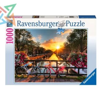 ROMPECABEZAS PUZZLE RAVENSBURGER 1000 Pcs Nro 12000662: Bicycles in Amsterdam