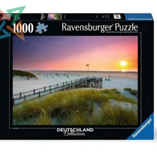 ROMPECABEZAS PUZZLE RAVENSBURGER 1000 Pcs Nro 12000690: Sunset over Amrum