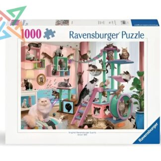 ROMPECABEZAS PUZZLE RAVENSBURGER 1000 Pcs Nro 12000875: Cat Tree Heaven