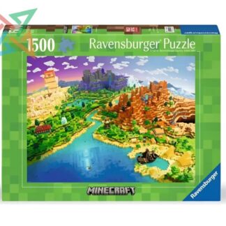 ROMPECABEZAS PUZZLE RAVENSBURGER 1500 Pcs Nro 12000433: World of Minecraft
