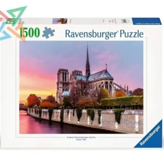 ROMPECABEZAS PUZZLE RAVENSBURGER 1500 Pcs Nro 12000712: Picturesque Notre Dame